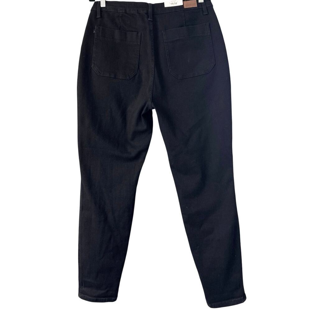 Judy Blue NWT Black High Rise Jogger Jeans Stretch Size 15/32 *88700 - Picture 4 of 13